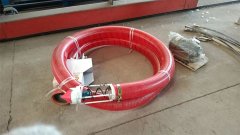 颗粒的柔性软管螺旋输送机